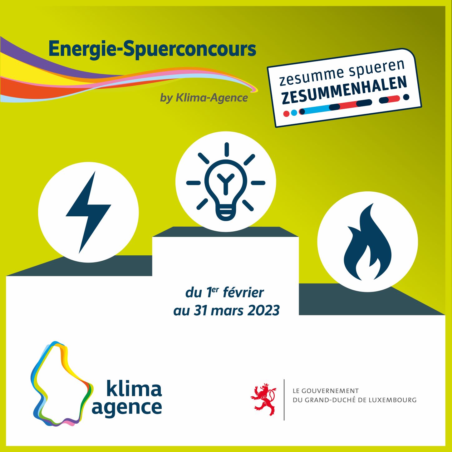 Energie-Spuerconcours 2023 vun der Klima-Agence